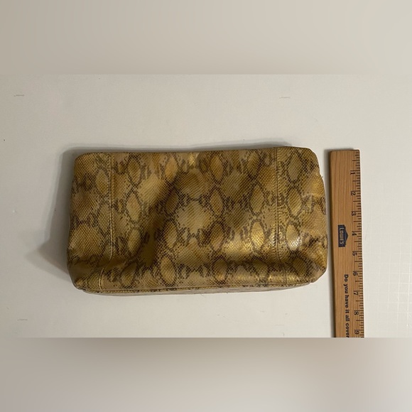 Cache Shoulder bag faux Python Leather Snake Print - Picture 9 of 16